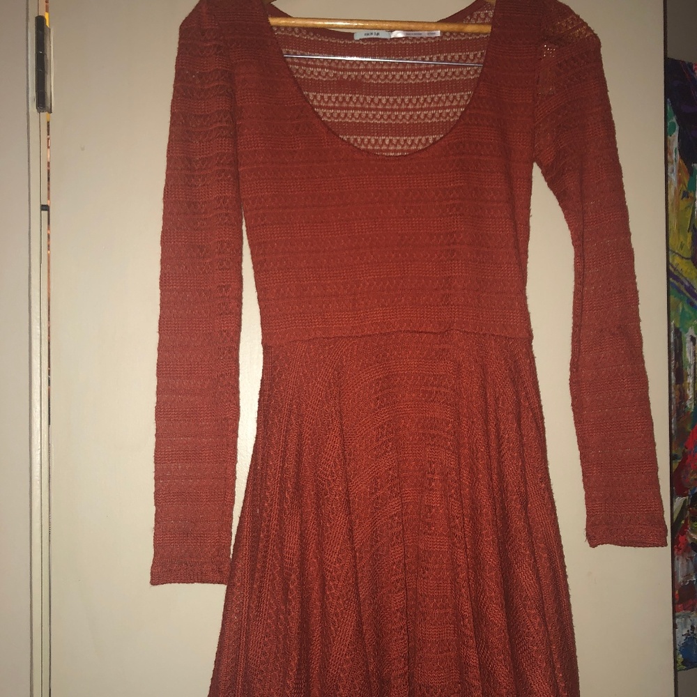 Kimchi Blue Copper Fit&Flare Dress S